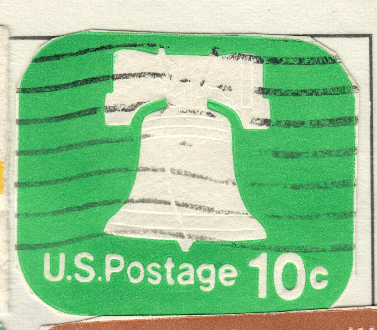 USA – 1976 Liberty Bell Cut Square