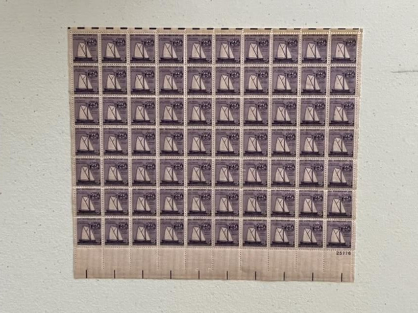 SCOTT 1095 SHIPBUILDING 3 CENT M NH FULL SHEET OF 70 Mint NH SHIPS FREE