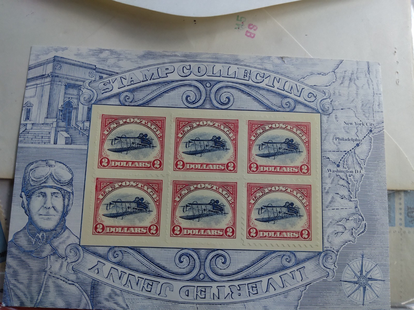 Rare mint Collectors Jenny stamp set of 6 mint
