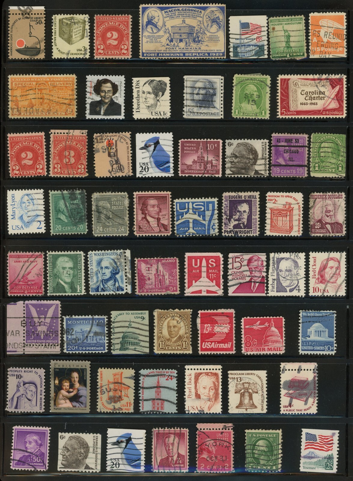 Stamps United States Lot of 300 #24421s