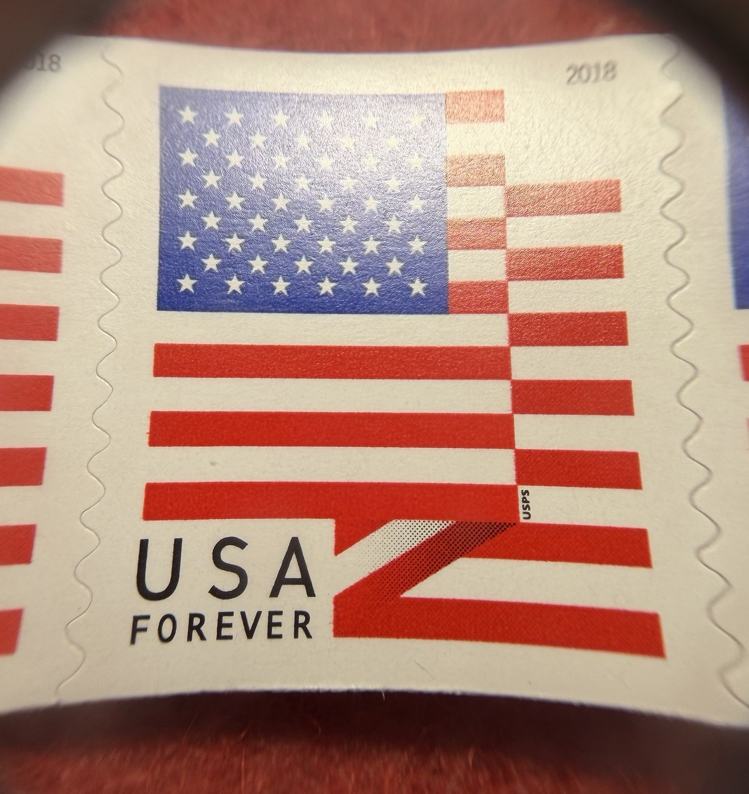 4 Rolls of 100 (400 Total) – 2018 US Forever Flag Stamps New Sealed PSA Coil