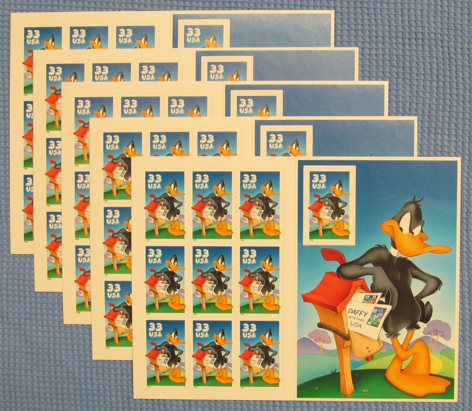 Two (2) Panes x 20 = 40 of SPRING FLOWERS 37¢ US Postage Stamps. USA Sc # 3903b