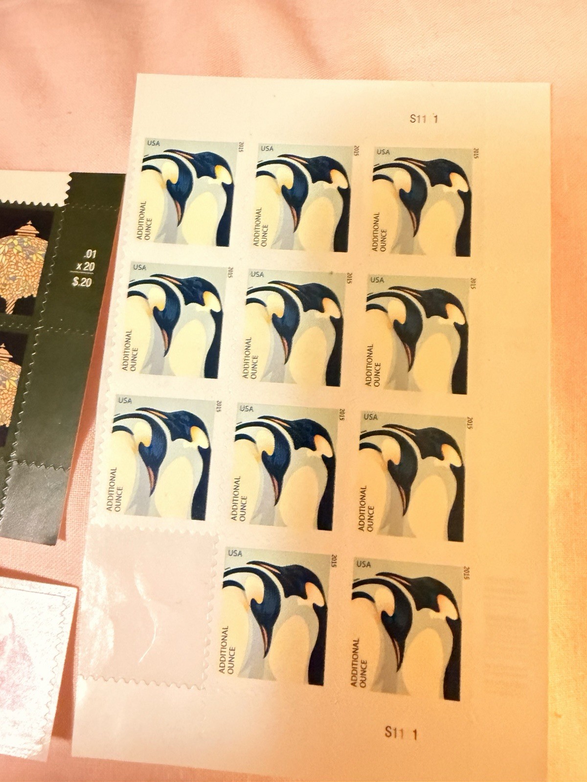 Lot of Unused 5Cent Stamps, And More Vintage U.S. Postage