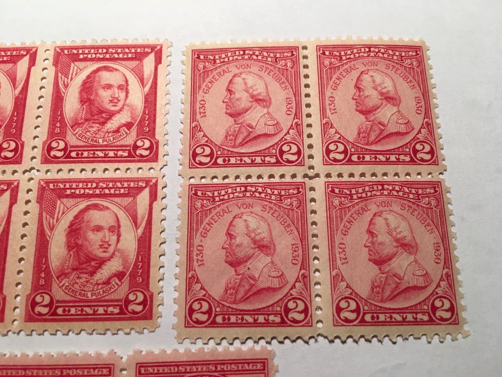 US STAMP SCOTT #688-90