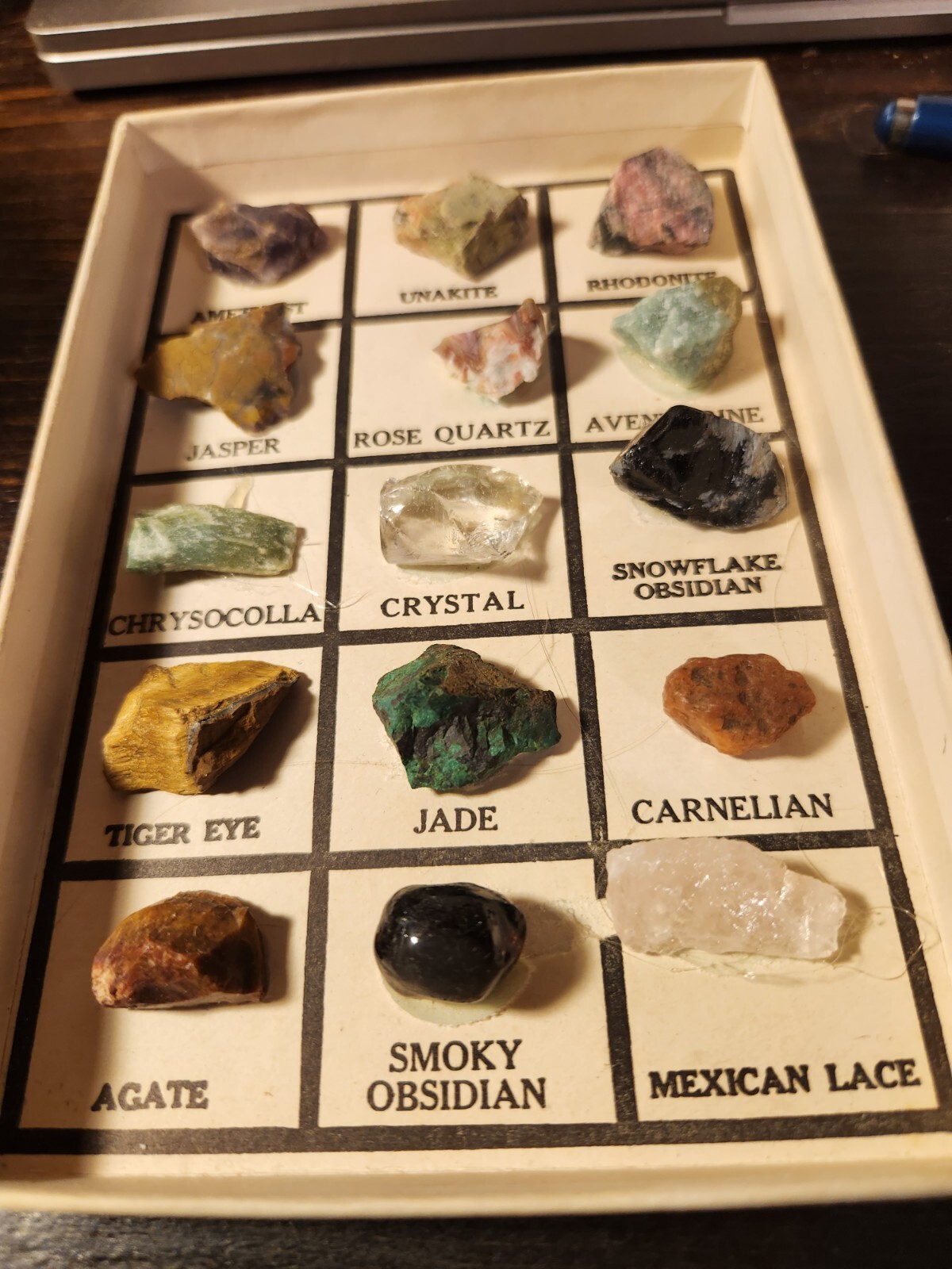 A collector’s item educational gemstones