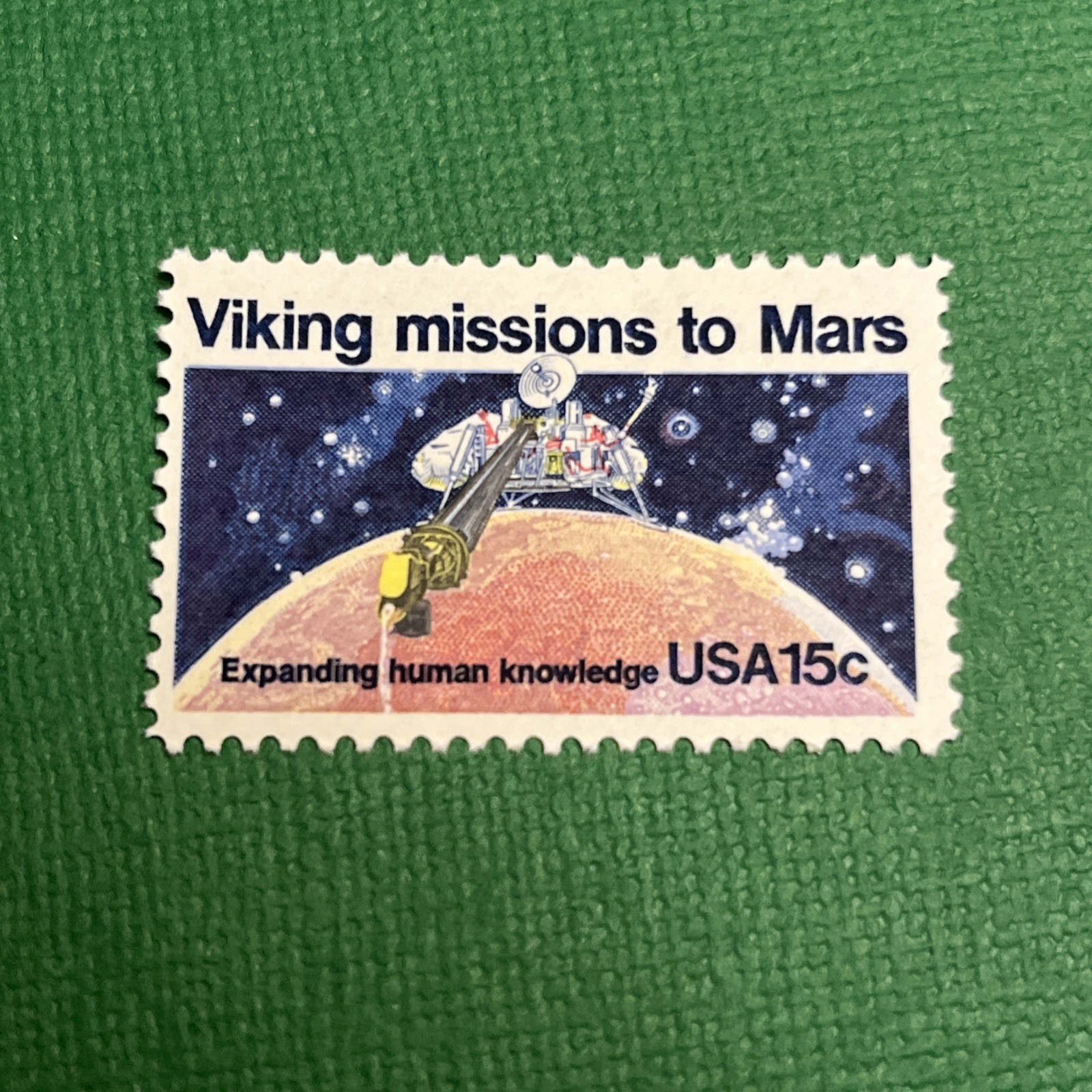 US Scott # 1759 Viking Missions to Mars 1978 15 Cent Stamp Mint Never Hinged