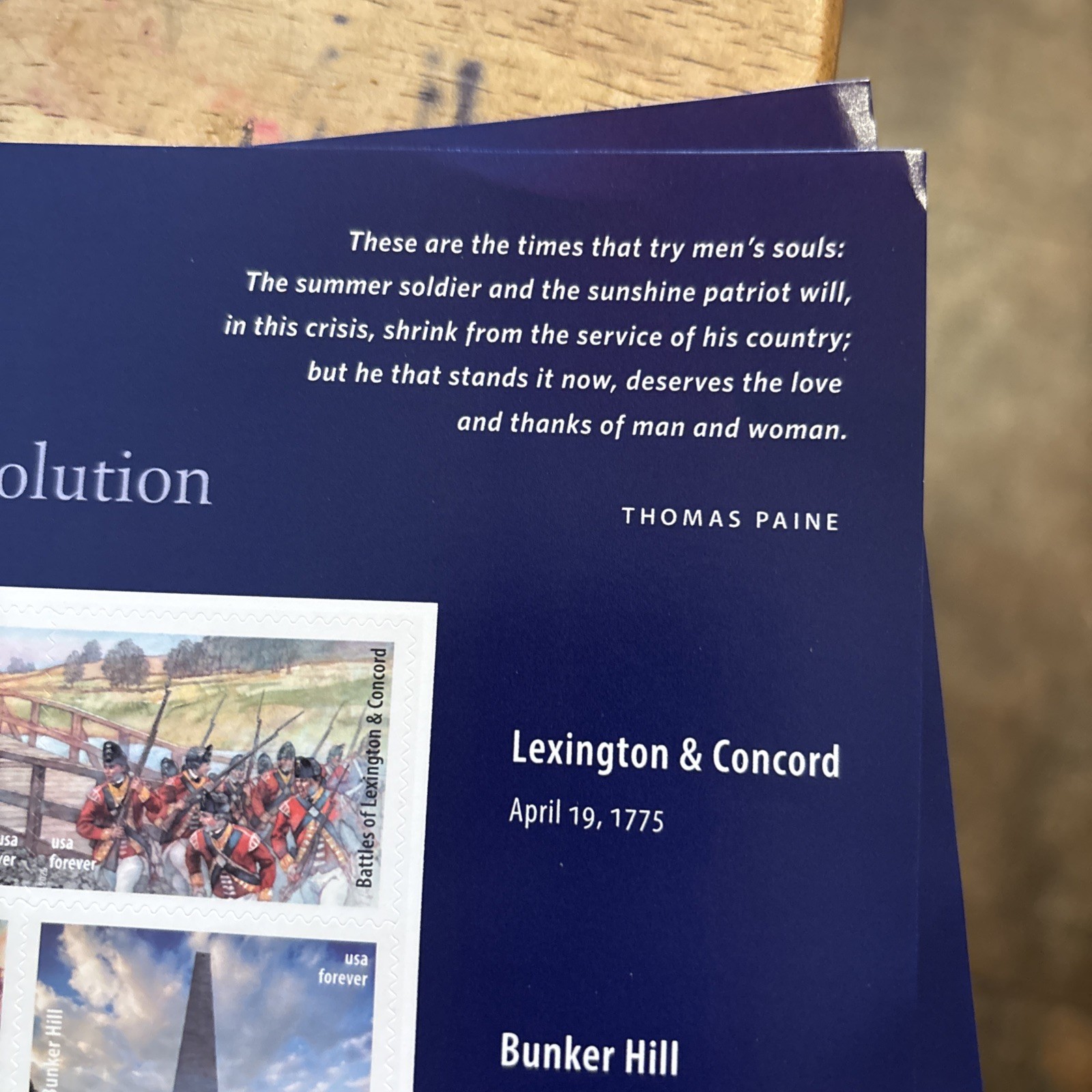10 Forever Stamps Battlefields