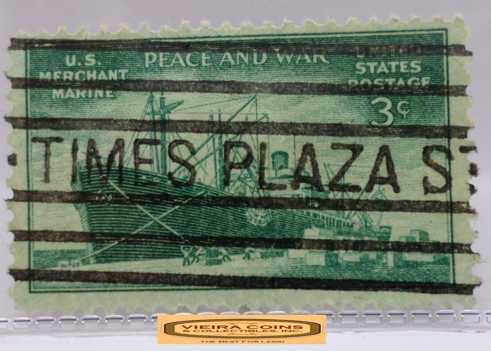 USA Postage U.S. Merchant Marine Peace and War 3 Cents Stamp – #S42171NQ
