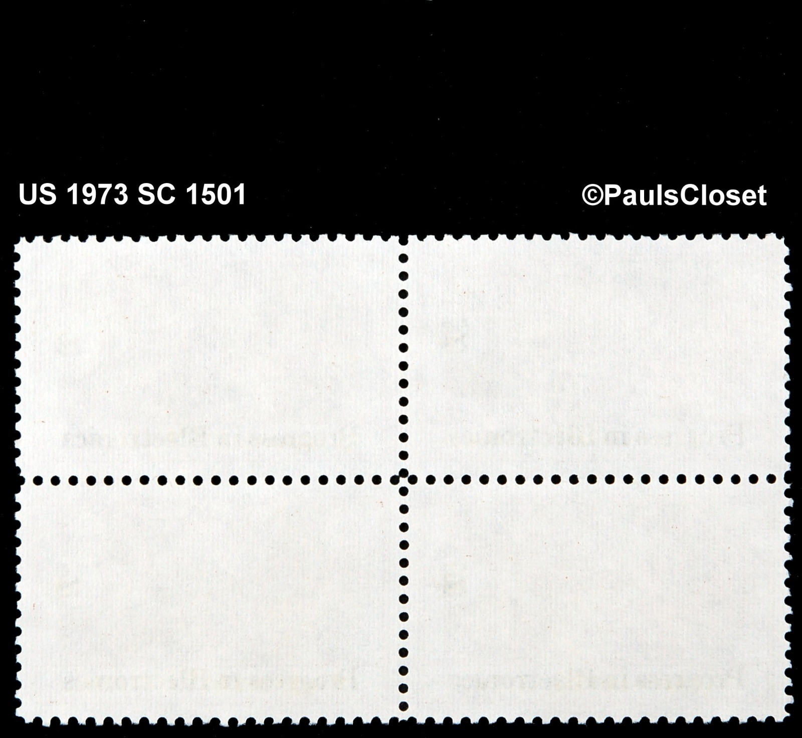 US 1973 SC 1501 PROGRESS IN ELECTRONICS 8¢ BLOCK OF 4 MNG F/VF