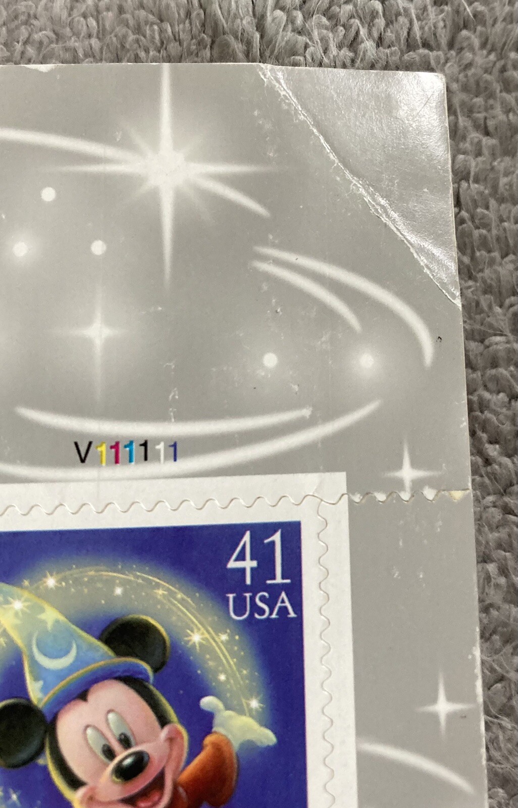 Mickey Dumbo Aladdin The Art of Disney Magic Group Of 20 41 cents stamp sheet