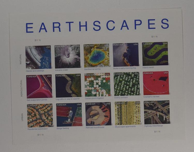 US SCOTT 4710 PANE OF 15 EARTHSCAPES FOREVER STAMPS MNH