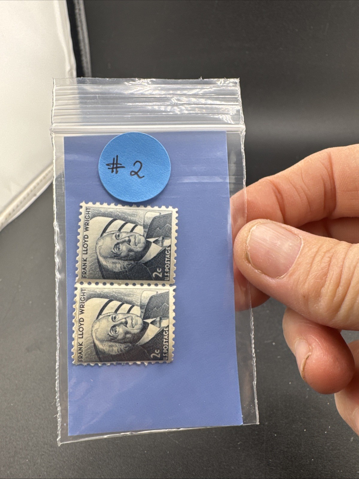 Rare 1966 Frank Lloyd Wright 2 Cent U.S. Postage Stamp –Mint /Unused Set Of 2 #2