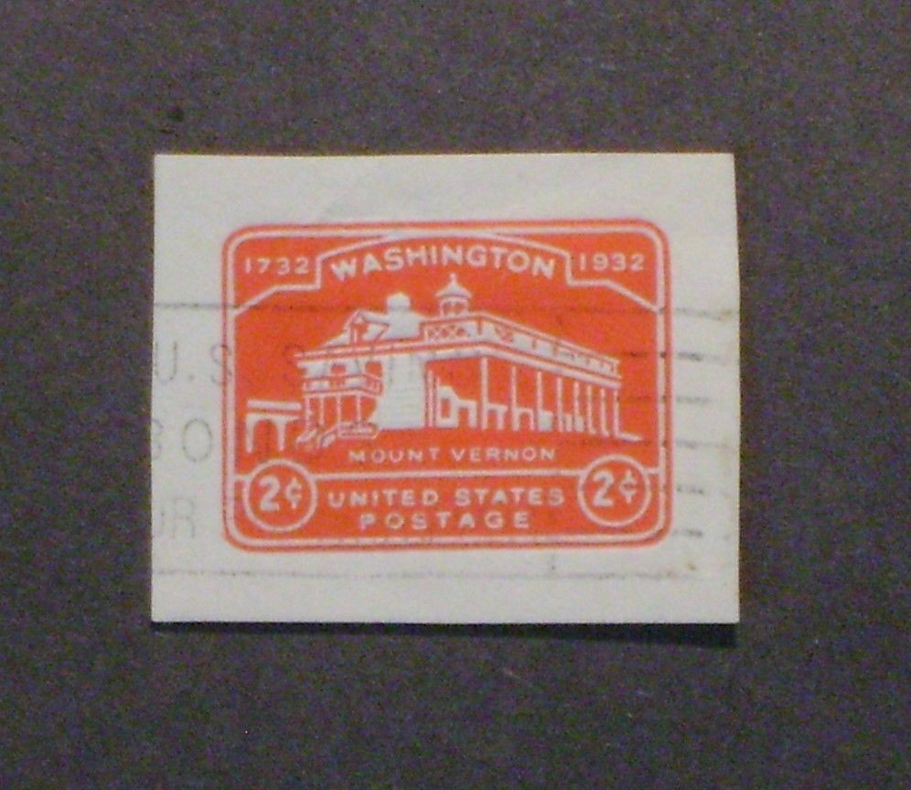 1926 U522 2ct Carmine on white (Die 1) Washington – Used