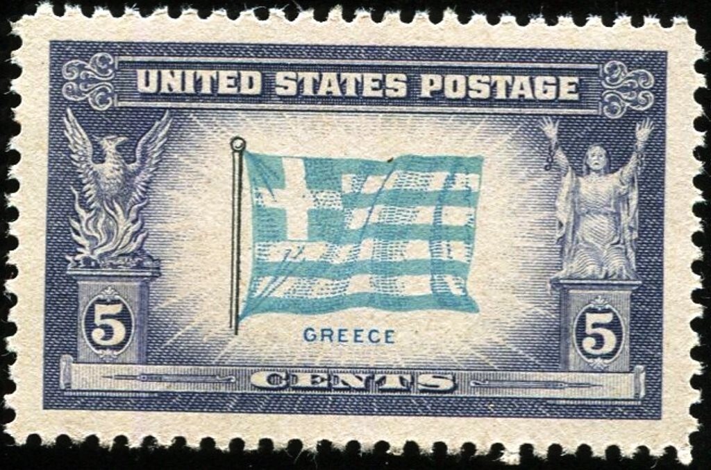 1944 OVERRUN COUNTRY – GREECE – Scott #916 – Flawless Original Gum – MNH/OG /238
