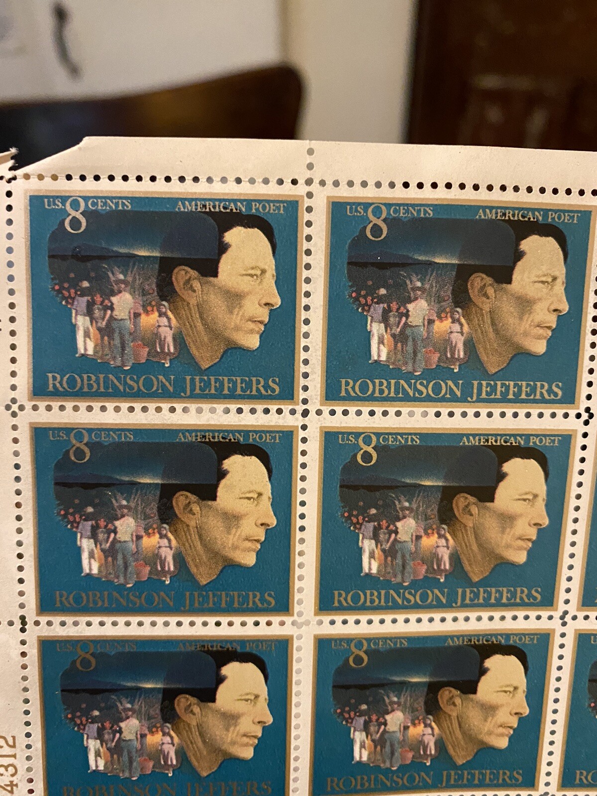 500CT lot 8 cent stamps – GERSHWIN, TANNER, LYNDON B JOHNSON, ROBINSON JEFFERS