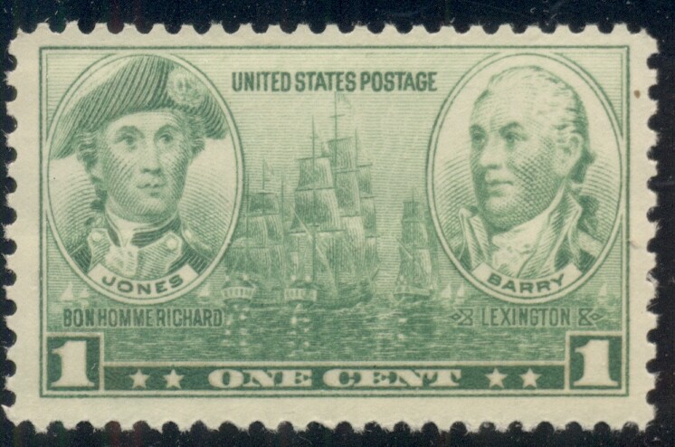 #790 1¢ ADM. JOHN PAUL JONES LOT OF 400 MINT STAMPS, SPICE UP YOUR MAILINGS!