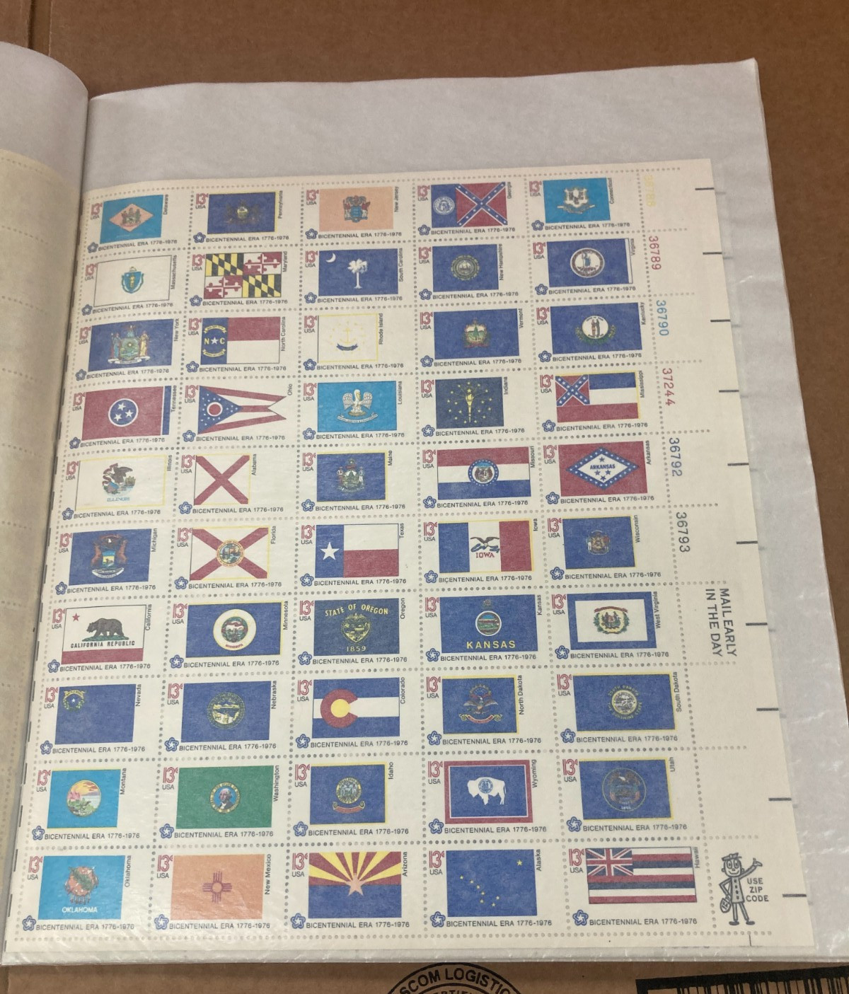 KAPPYS STAMPS DISCOUNT POSTAGE MINT SHEETS MOSTLY 13c – 20c FACE $1172.30 POST23