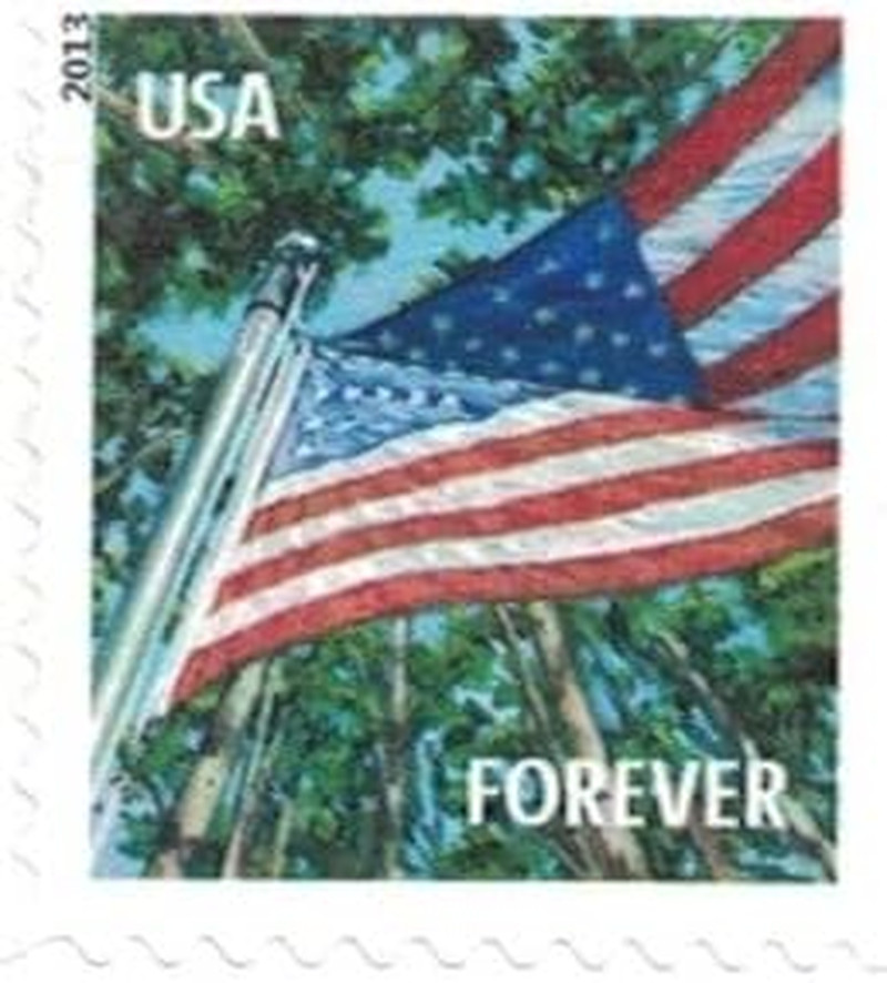 Flags for All Seasons Forever Stamps 100 Stamps (5 Books of 20)