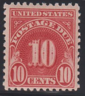 US Postage Dues #J74 MintLH F – VF