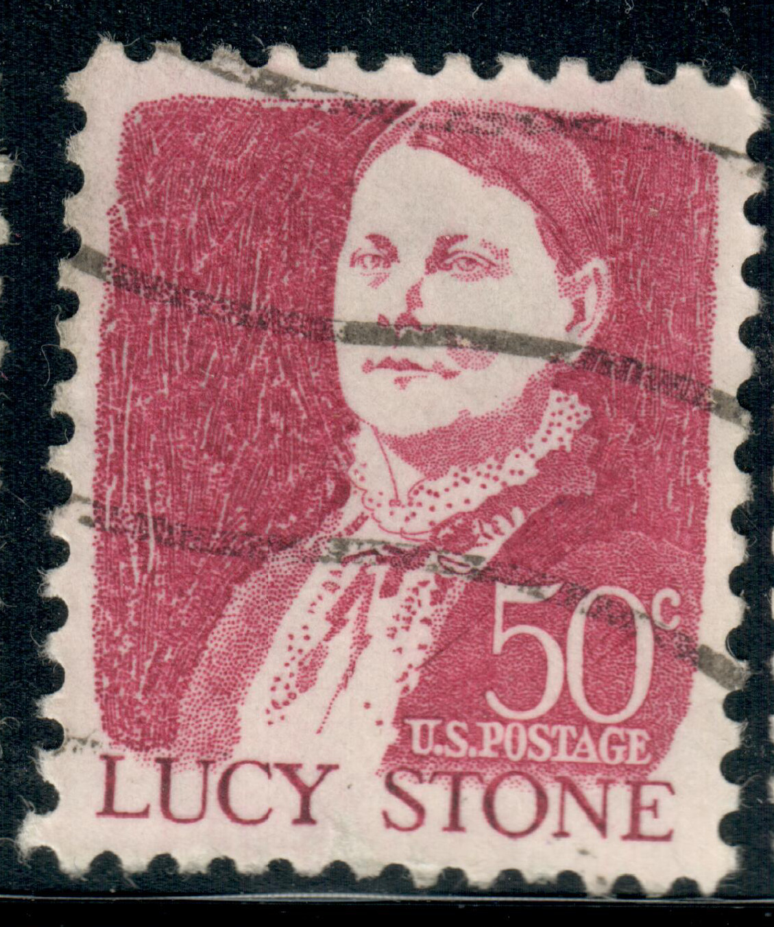USA – 1968 – Prominent Americans – Lucy Stone – 50¢ – #3860