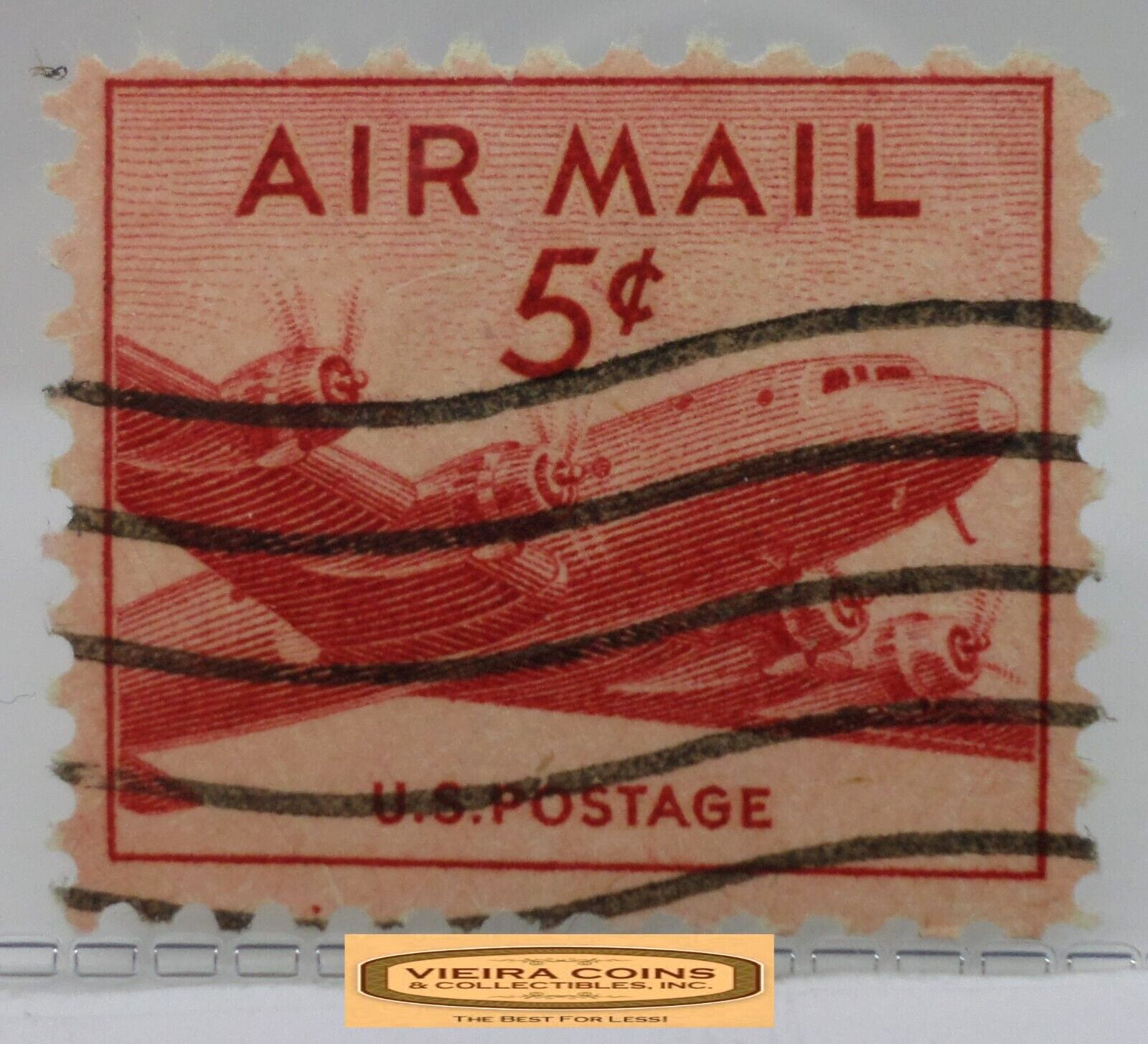 USA Postage Air Mail 5 Cent Stamp – #S41449NQ