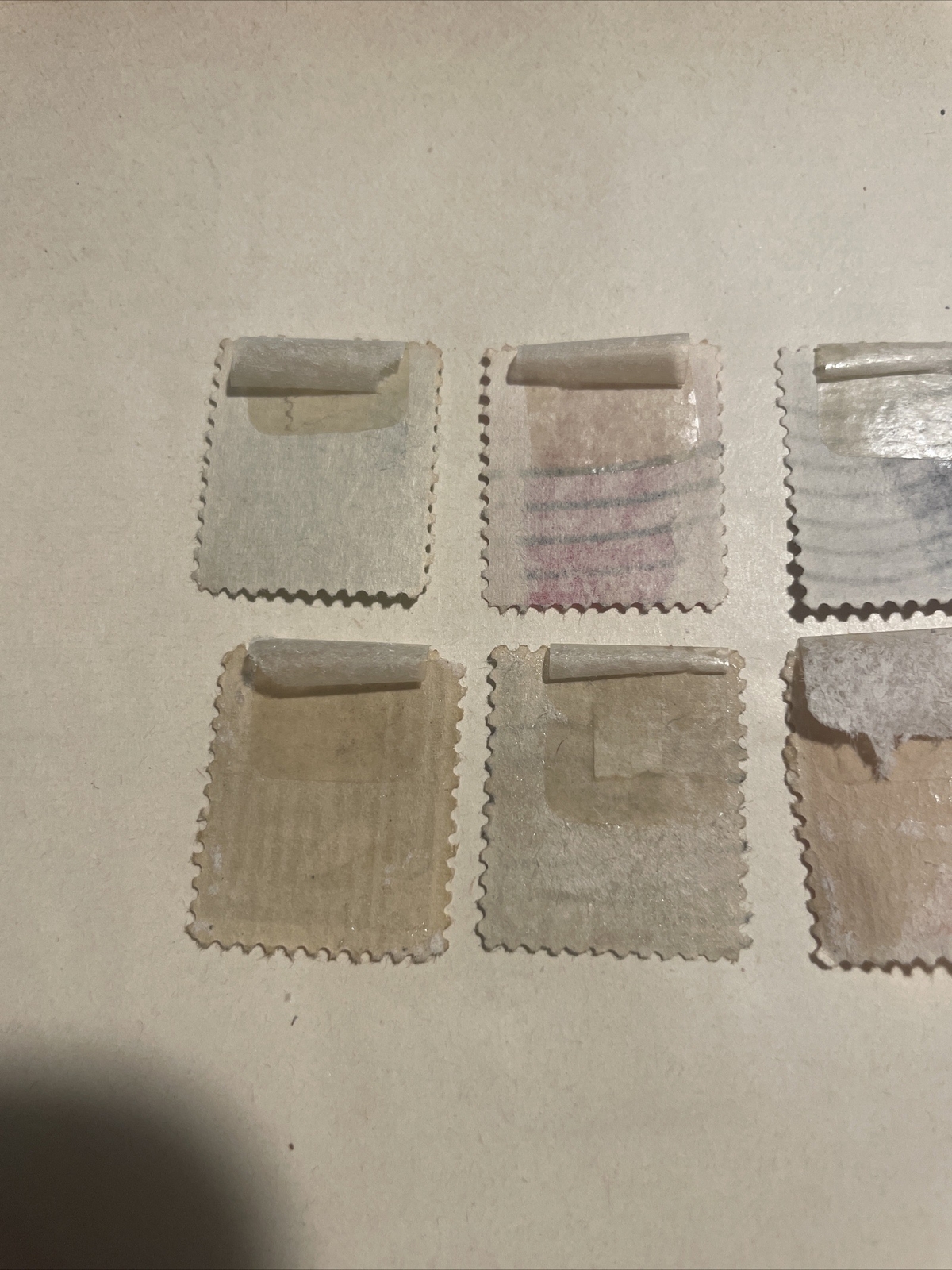 Set of Six- Mixed Cents US Postage Stamps