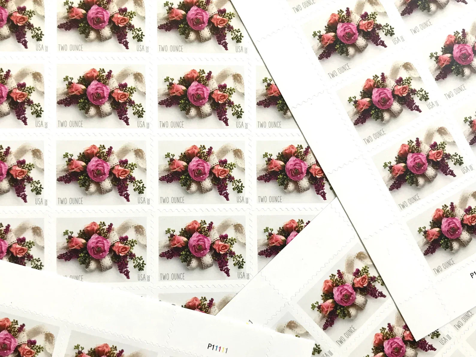 USPS Garden Corsage Two Ounce Forever Stamps – Sheet of 20