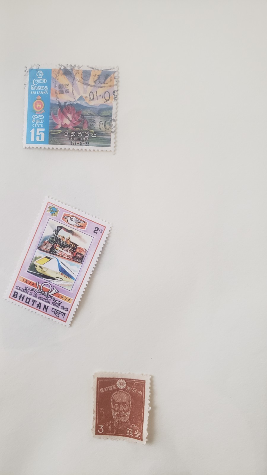 Misclineous stamps from Canada, Europe, New Zealand , Mexico, Australia, etc.