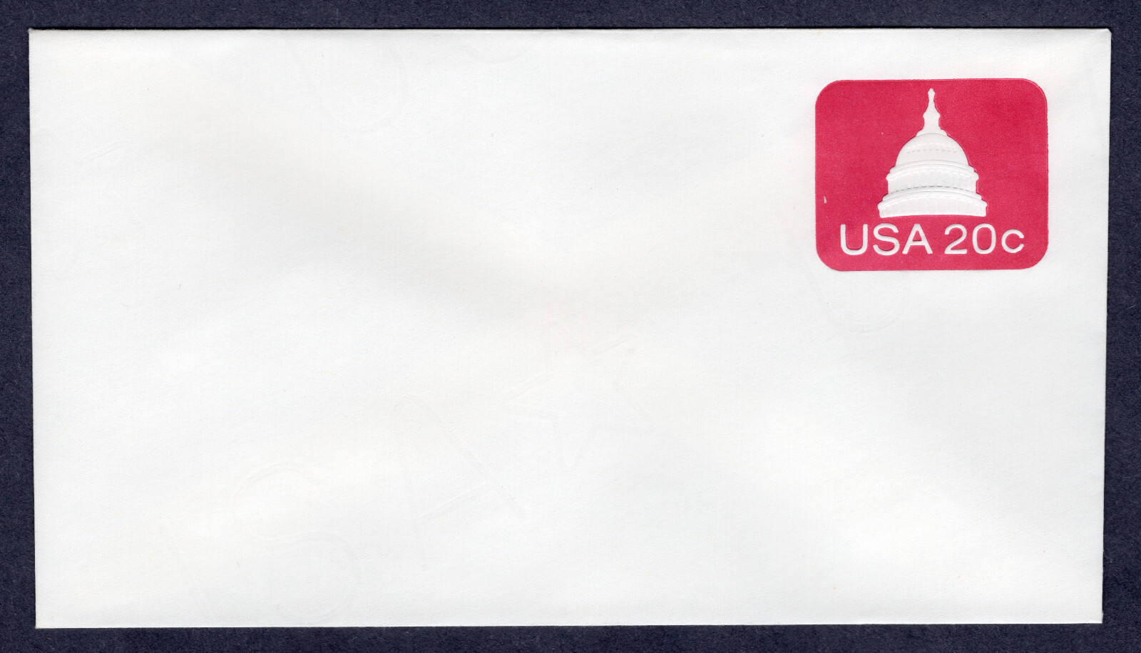 1981 Stamp U601 Capital Dome Postal Stationary Envelope Mint