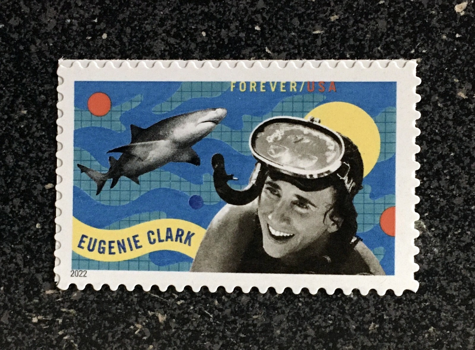 2022USA #5693 Forever Eugenie Clark – Block of 10 mint postage
