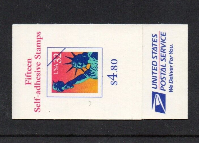USA 1994 $4.80 BOOKLET STATUE OF LIBERTY 15 x SG3273 – MINT