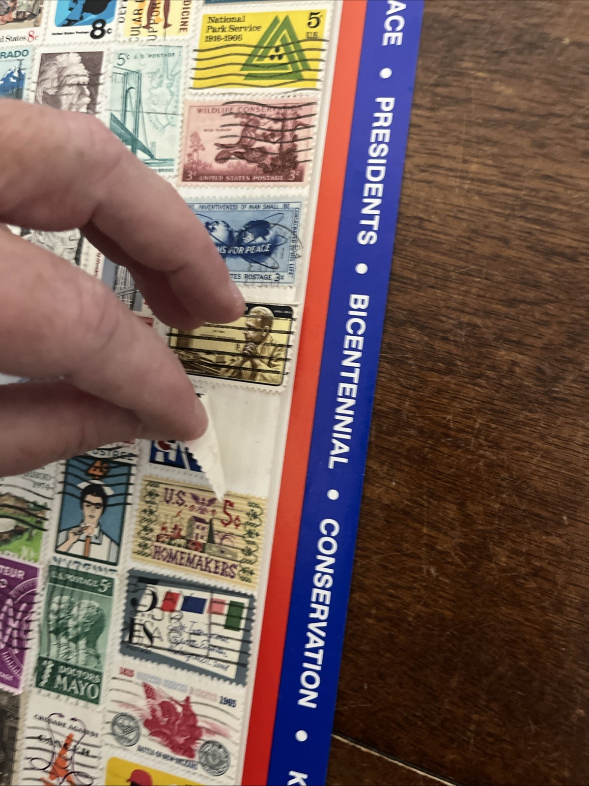 Vintage U.S. Stamps Lot of 85