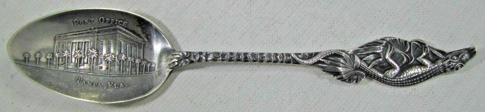 Sterling Silver Souvenir of Tampa Florida U.S. Post Office & Customs House