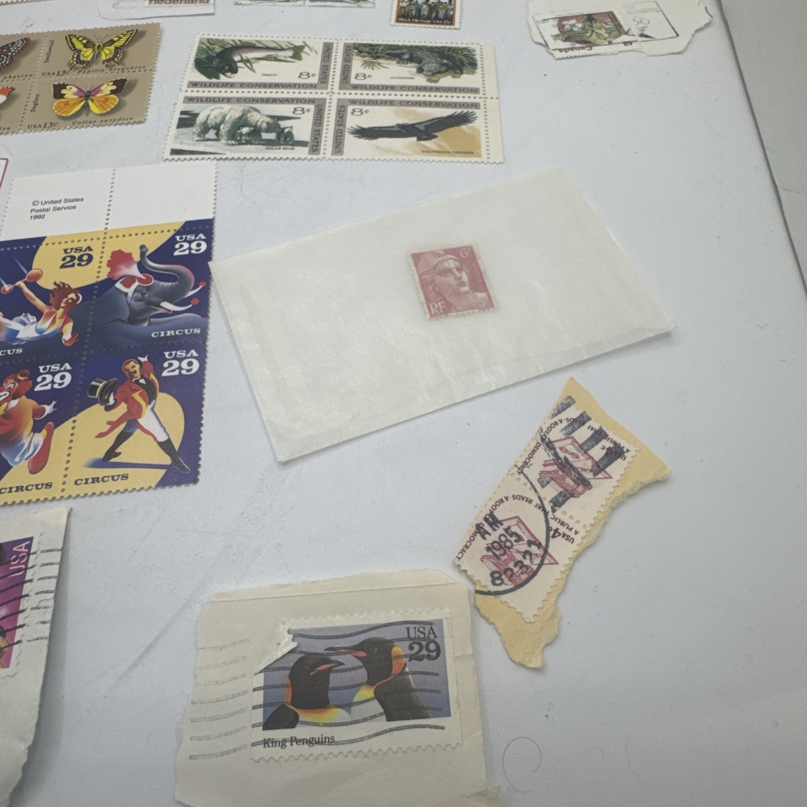 Mixed Lot of US & International Stamps & Sheets – Collection Mix Used & Unused
