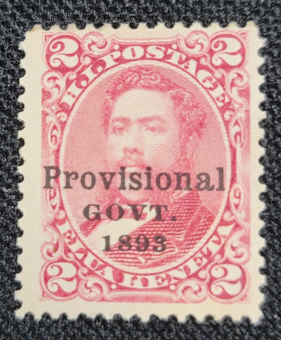 Hawaii Stamp Over Printed.