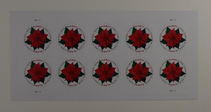 US SCOTT 5311 PANE OF 10 GLOBAL WREATH STAMPS FOREVER MNH