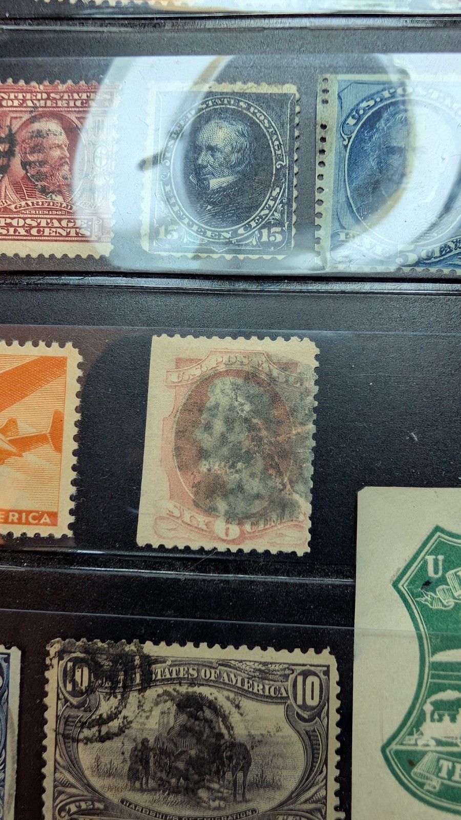 USA #63 -C6 Mix. Mnh , MH U. Cat $676.