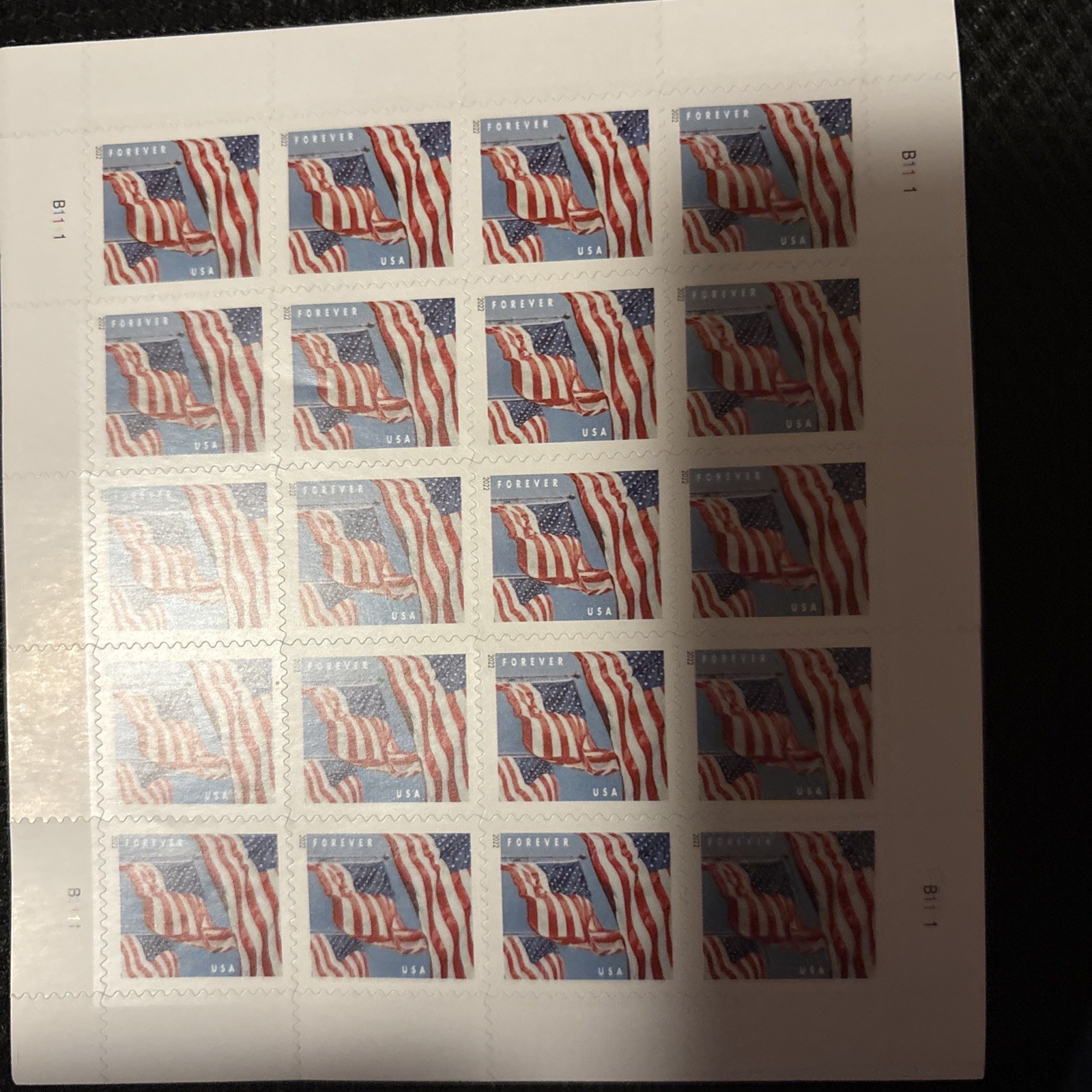 USPS Postage Stamps 2-Sheets of 20 Forever Stamps each(40)