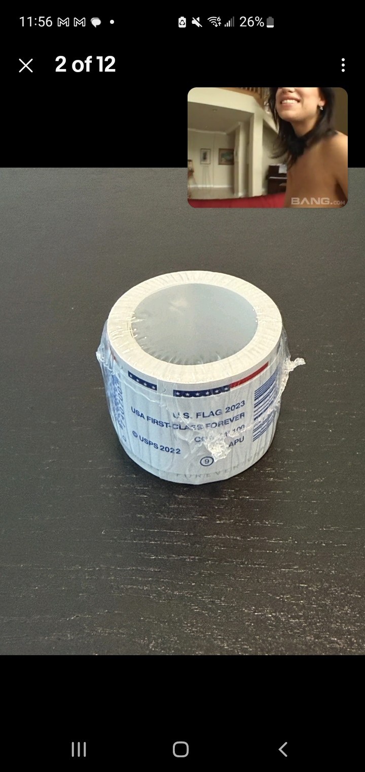 1 Roll Of 100 U.S. Flag First Class US Postage Stamps