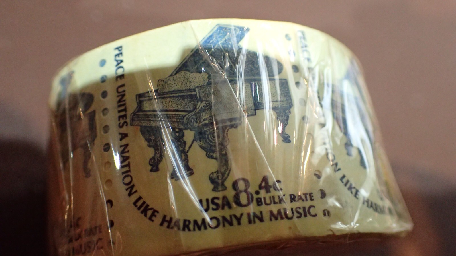 Scott 1615c 1978 8.4c Grand Piano Peace Music Stamps COIL ROLL OF 500 Sealed