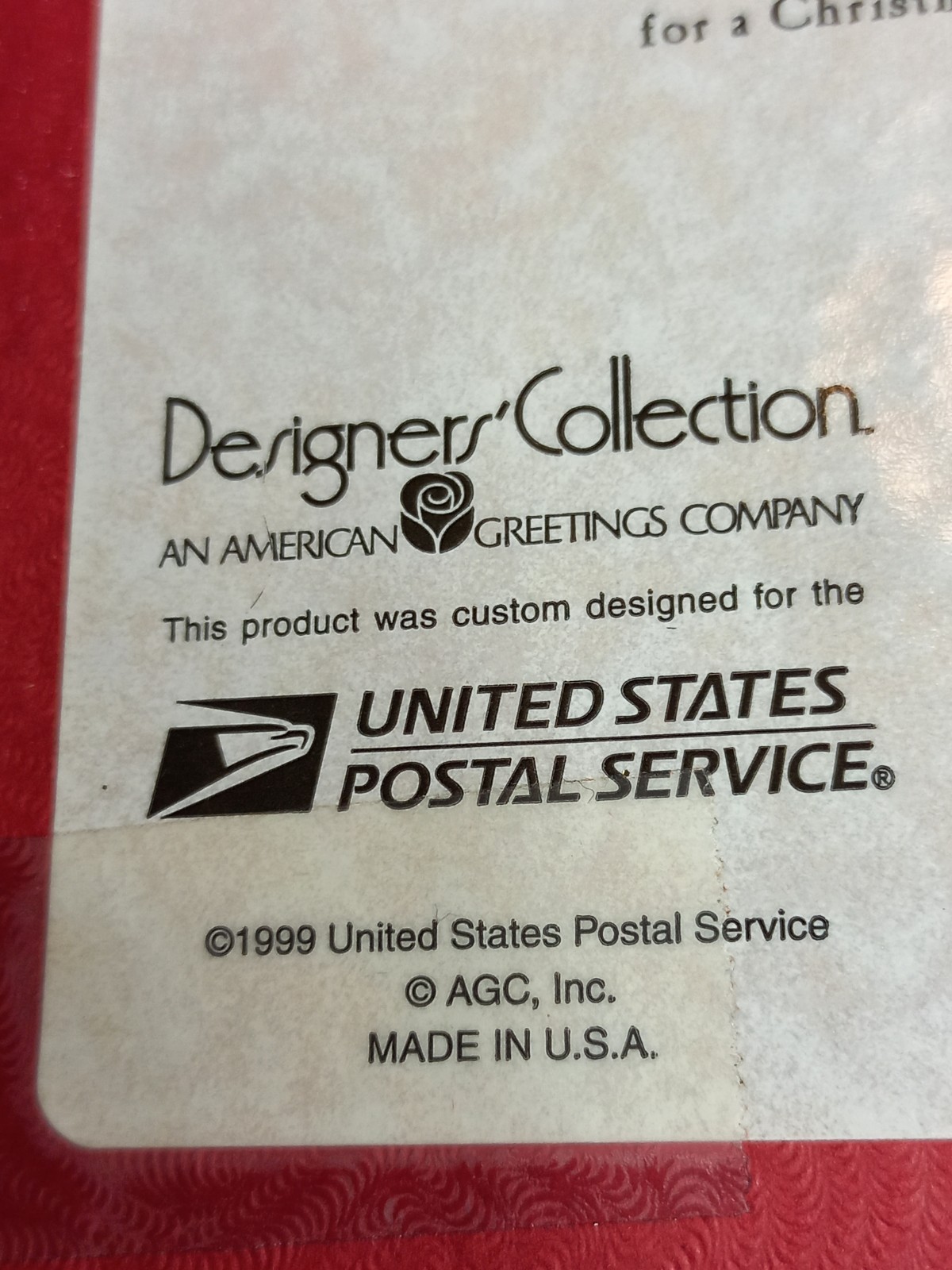 1999 Santa Claus 20 cent Postage Stamp Christmas Cards Box of 18 Made in the USA
