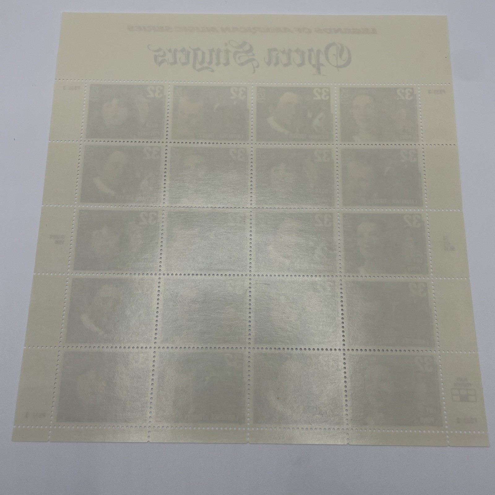 Lot 3 USPS Stamps MNH Sheets American Music Series: Opera, Jazz, Composers
