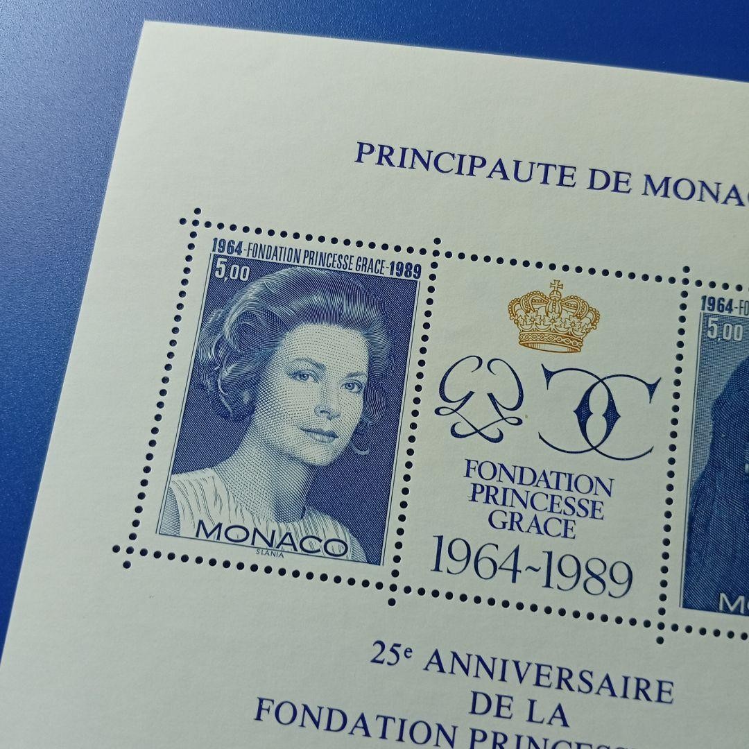 6893 Foreign Stamp Monaco 1989 Grace Kelly Intaglio Miniature Sheet