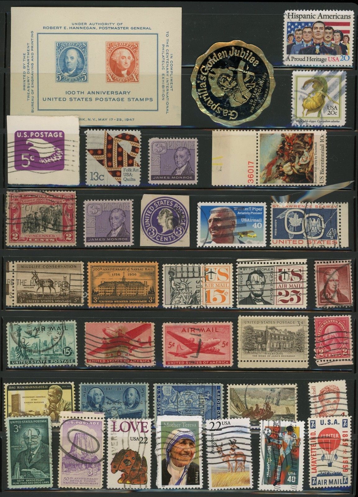 Stamps United States Lot of 300 #24421s