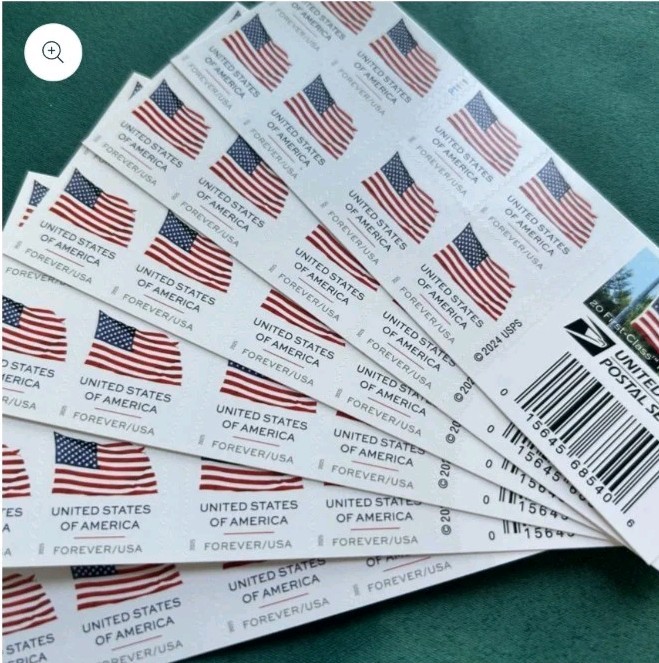 US Flags 2025 Stamps First Class Mail MNH