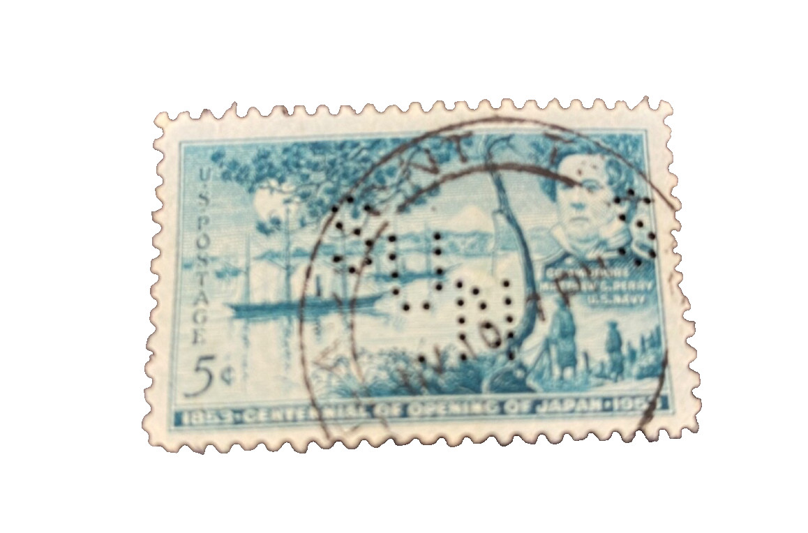 USA 1953 – The Opening of Japan Centennial Issue, 1853-1953—MNH Stamp/Sc.#1021