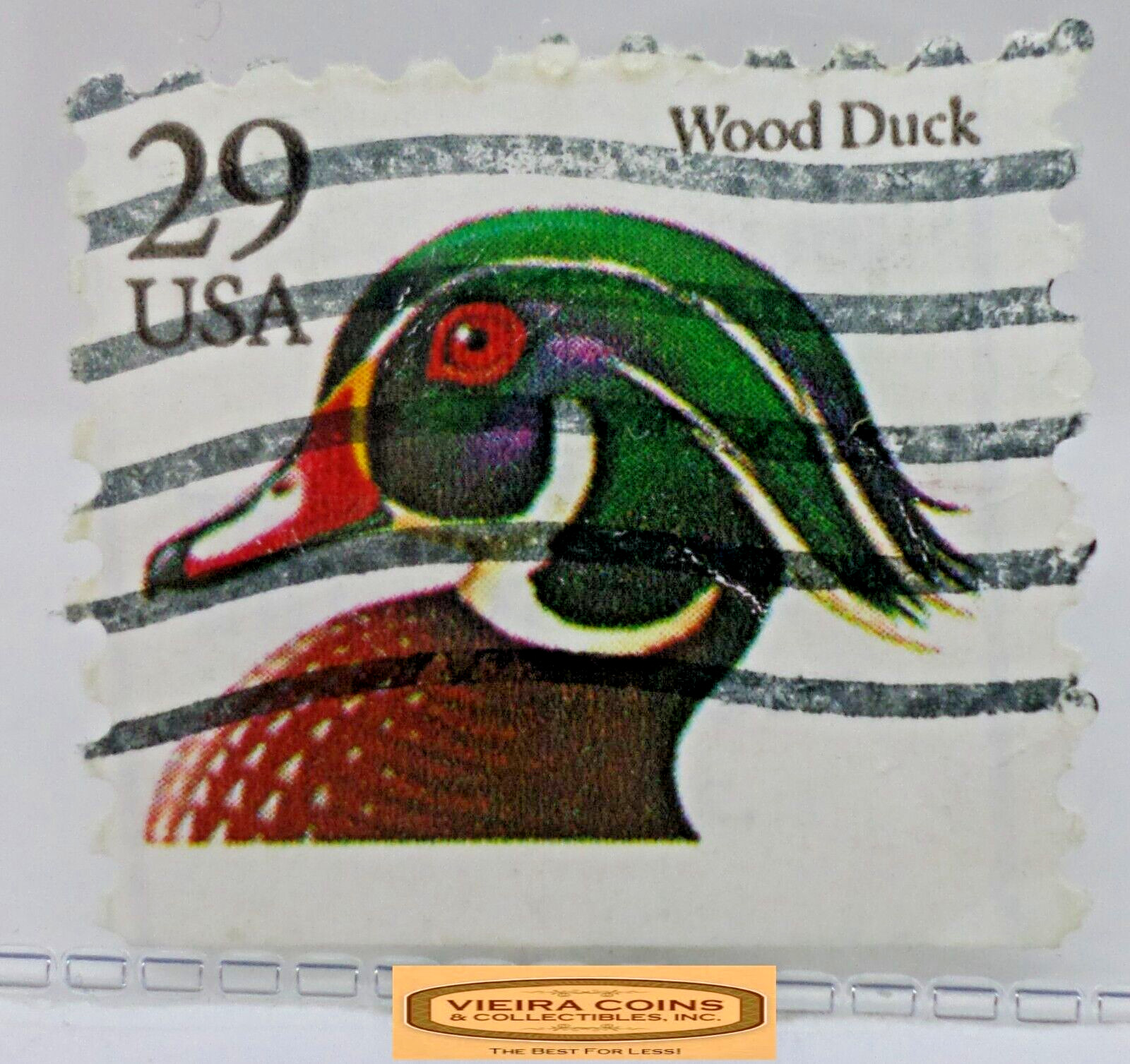 USA Wood Duck 29 Cents Stamp – #S41487NQ