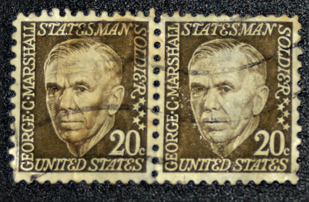 US Postage Stamps American Historical Figures Used