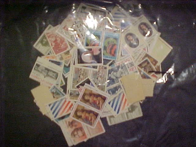 Unused 100 of Multiples & Strips & Singles of 20¢ US Postage Stamps USA FV 20.00