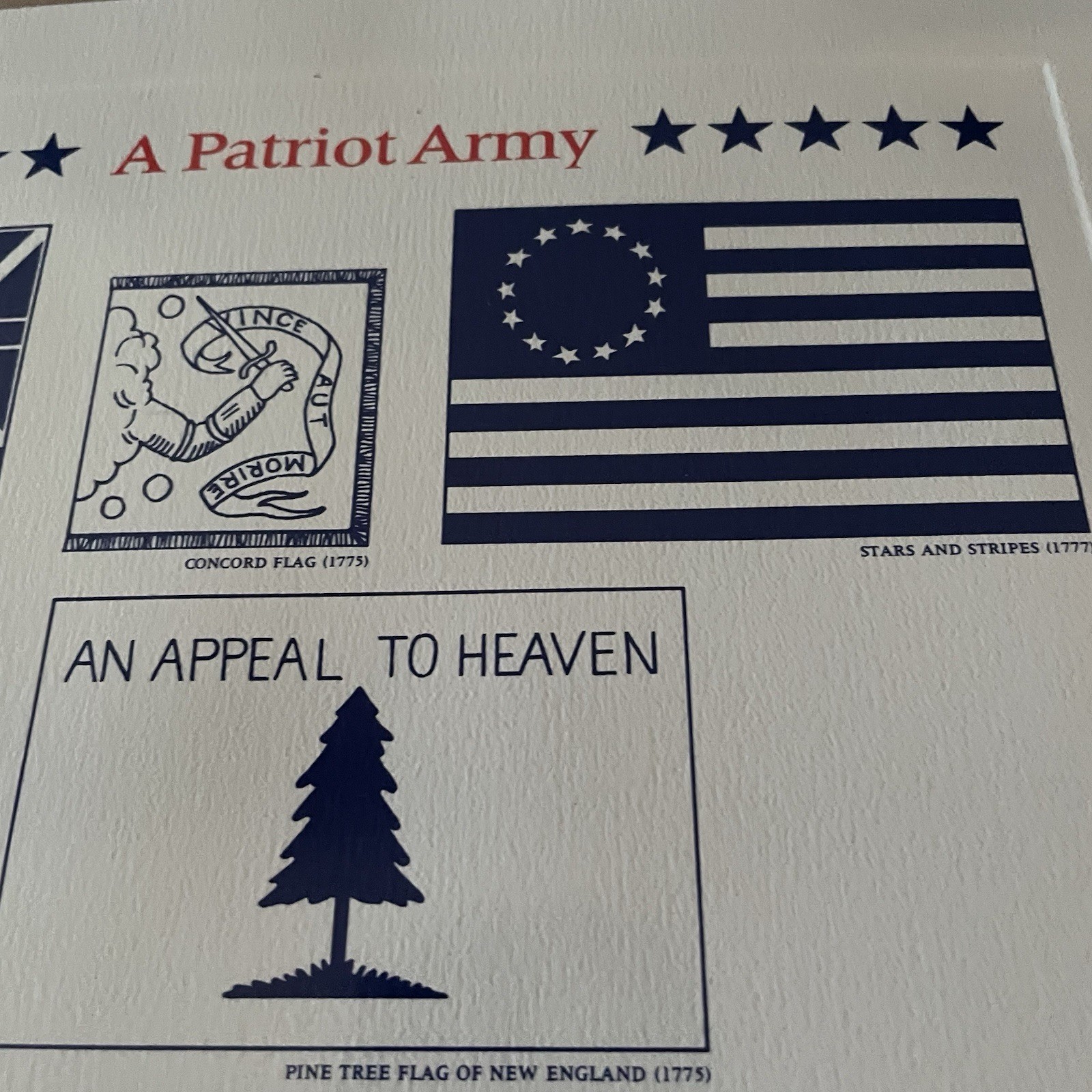 USA Stamp Series Panel A Patriot Army Postal Commemorative Society Pg 12